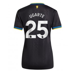 Fotbalové Dres Manchester United Manuel Ugarte #25 Dámské Třetí Oblečení 2025-26 Krátký Rukáv